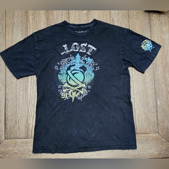 Lost Enterprises surf / skateboard Y2K Men's T shirt Size Medium - Picture 7 of 7